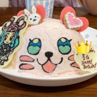 トロピカル〜ジュ！プリキュア  キャラケーキ